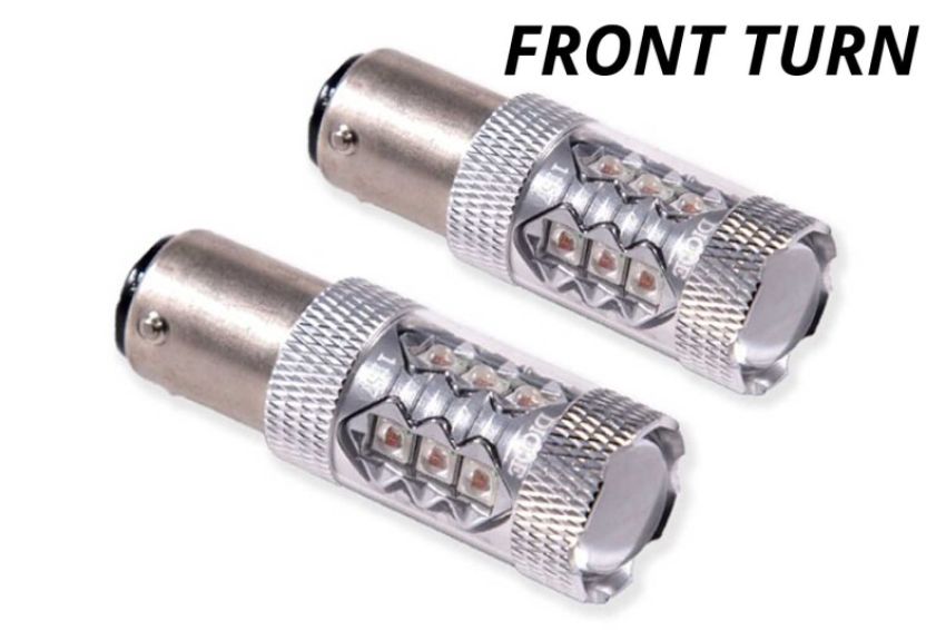 Diode Dynamics DD0012P 1157 LED Bulb HP24 Dual-Color LED - Cool - White (Pair)