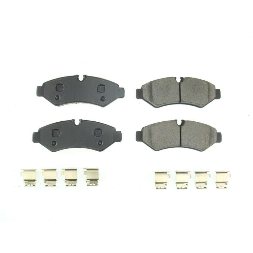 PowerStop 17-2201 PowerStop - Z17 Low-Dust Ceramic Brake Pads with Hardware