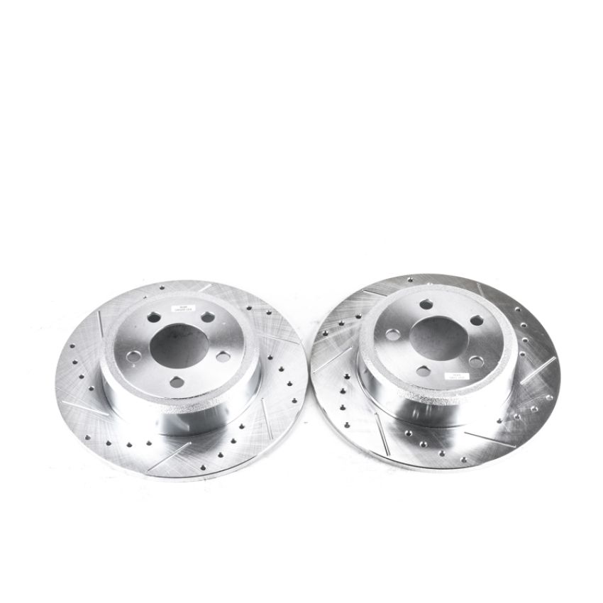PowerStop AR8361XPR PowerStop Evolution Performance Drilled, Slotted & Plated Brake Rotor Pair