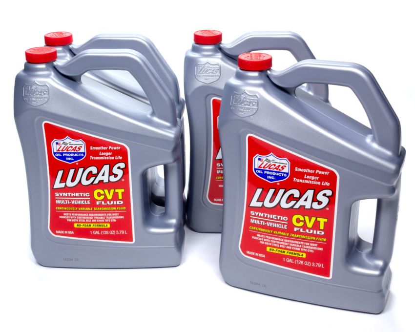 LUCAS OIL LUC10112-4 Synthetic CVT Trans Fluid Case 4 x 1 Gallon