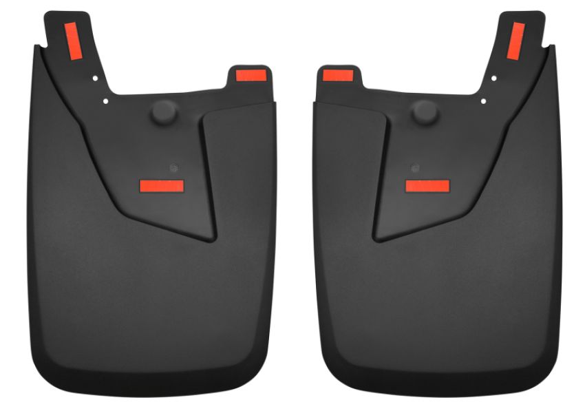 Husky Liners 59051 19-22 Dodge RAM 2500/3500 w/ OEM Fender Flares Custom-Molded Rear Mud Guards