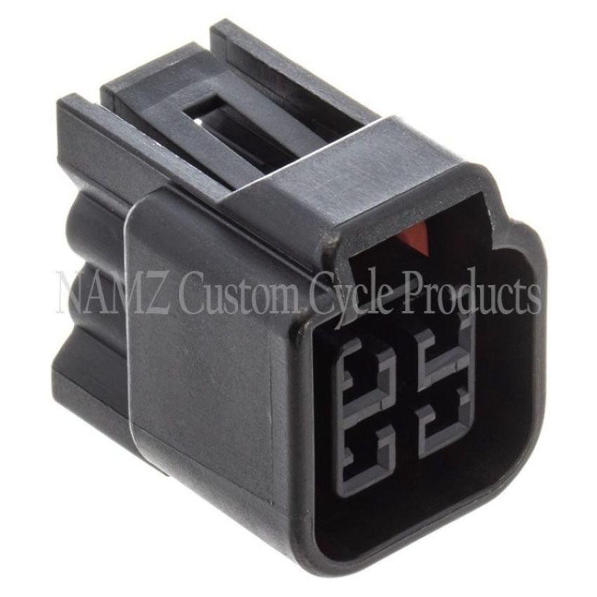 NAMZ NC-FW-04F Metric 4-Position Female Connector Kit Incl. Wire Seals/Terminals/Locking TPA (Single)