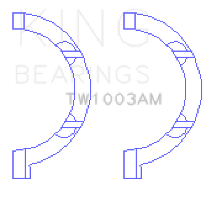 King Engine Bearings TW1003AM King Chrysler 345/370 OHV Hemi Thrust Washer Set