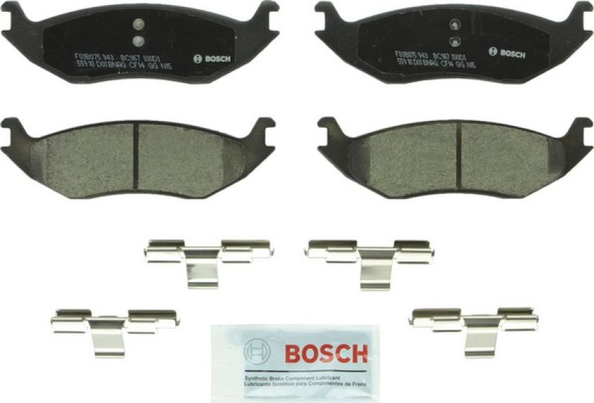 Bosch BC967 Bosch QuietCast Brake Pads