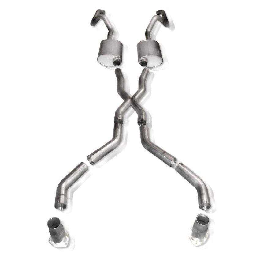 Stainless Works CA676925CSAR Chevy Camaro 1967-69 Exhaust 2.5in X-Pipe