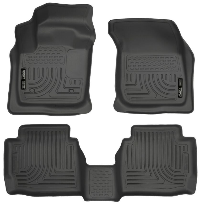 HUSKY LINERS HSK99751 13-  Ford Fusion Front/ 2nd Floor Liners Black