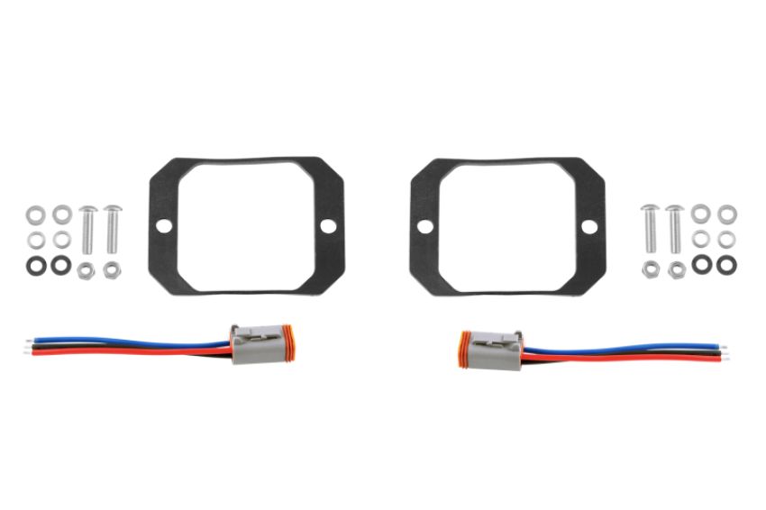 Diode Dynamics DD6621P Stage Series C1 Flush Mount Mounting Kit (Pair)
