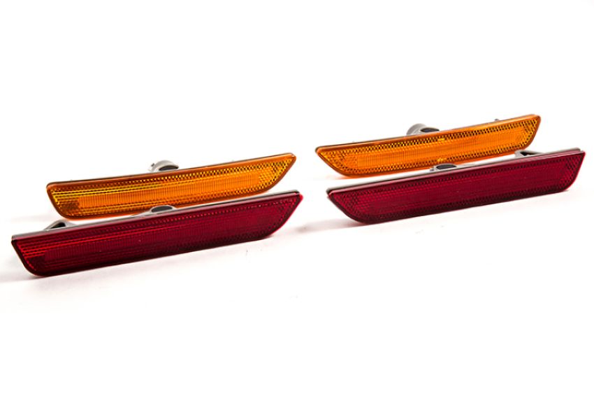 Diode Dynamics DD5059 Mustang 2010 LED Sidemarkers - Amber/ - Red Set