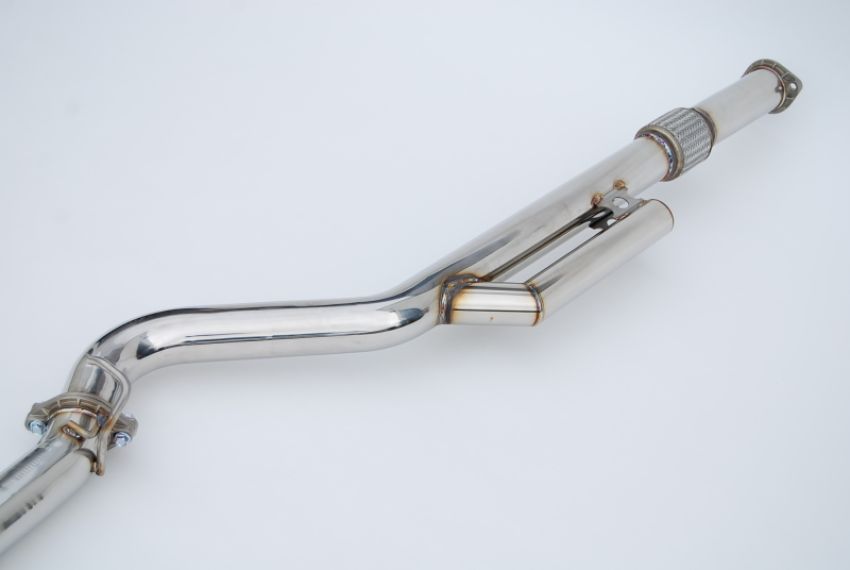 Invidia HS22WRXGTP 2022+ Subaru WRX N1 Twin Outlet Single Layer SS Tip Cat-Back Exhaust