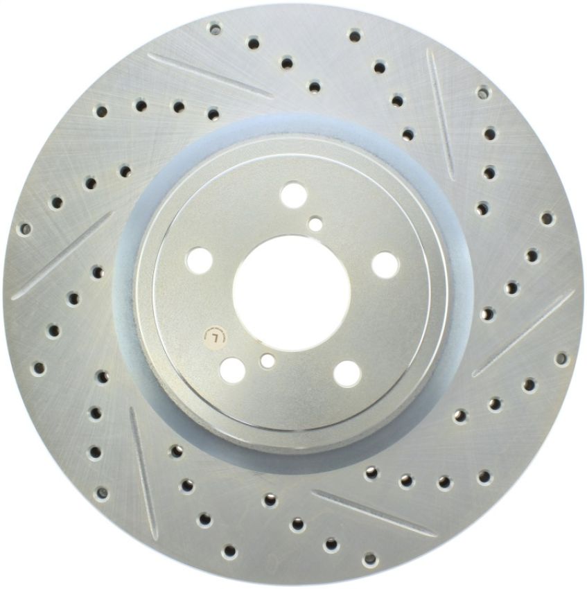 Stoptech 227.47024L 05-14 Subaru Legacy Select Sport Drilled & Slotted Rotor - Left