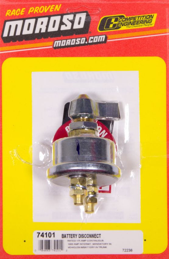MOROSO MOR74101 HD Battery Disconnect Switch