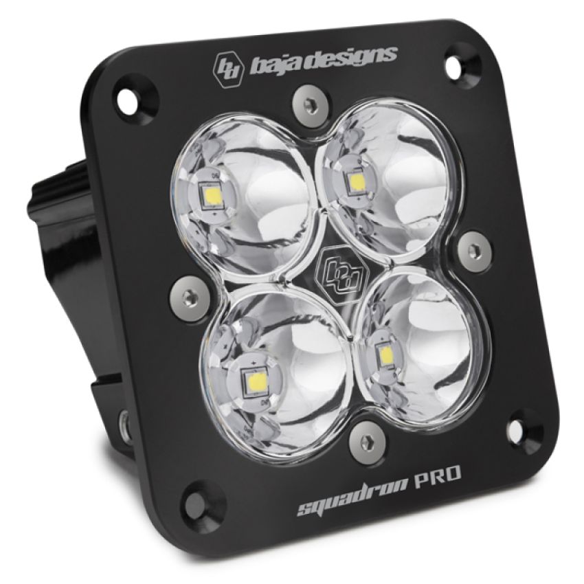 Baja Designs 491001 Squadron Pro Black Flush Mount LED Auxiliary Light Pod