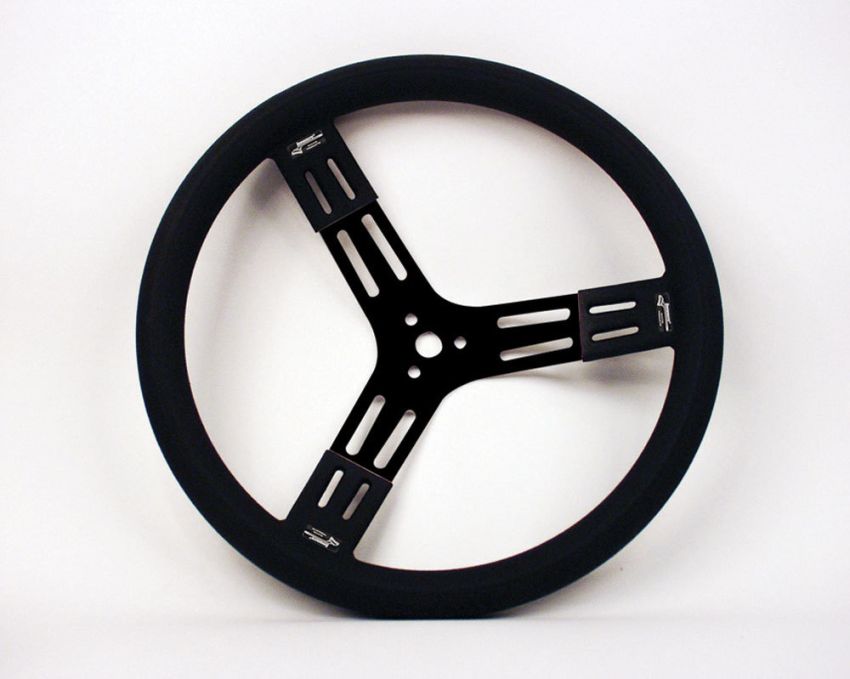 LONGACRE LON52-56809 15in Steering Wheel Blk