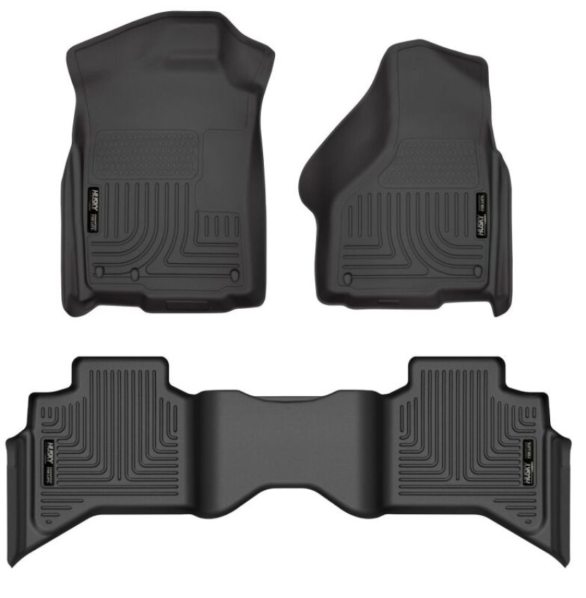 HUSKY LINERS HSK99011 09- Ram 1500 Quad Cab Front/2nd Seat Liners