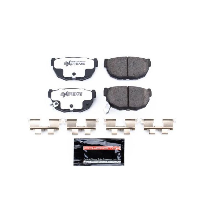 PowerStop Z26-230 PowerStop - Z26 Performance Carbon-Fiber Ceramic Brake Pads with Hardware Kit