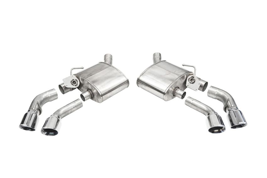 CORSA Performance 14789 Corsa 16-24 Chevrolet Camaro SS/ZL1 6.2L V8 Polished Xtreme Axle-Back Exhaust (w/ Factory NPP Valve)
