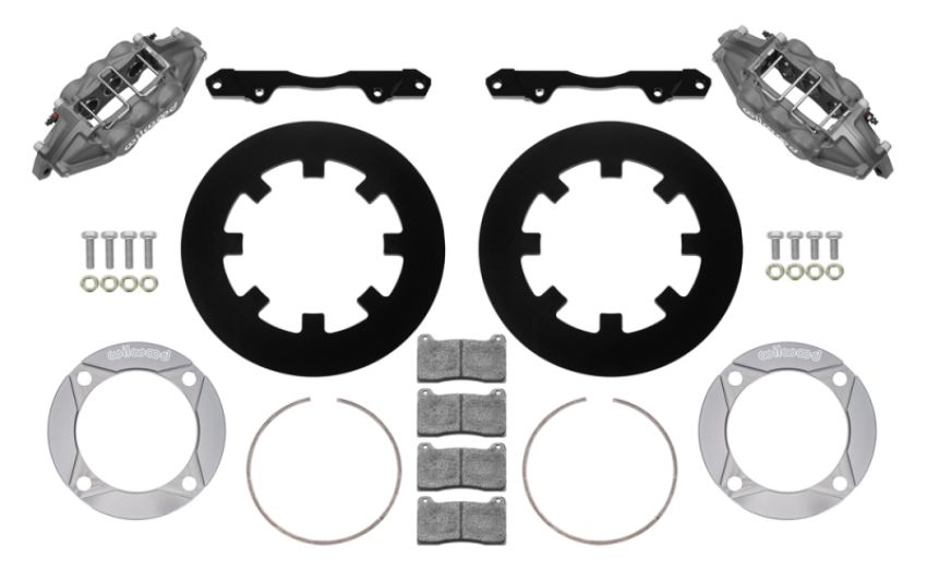 Wilwood 140-17044 2014+ Polaris RZR XP 1000 Front Kit 11.25in - Anodized