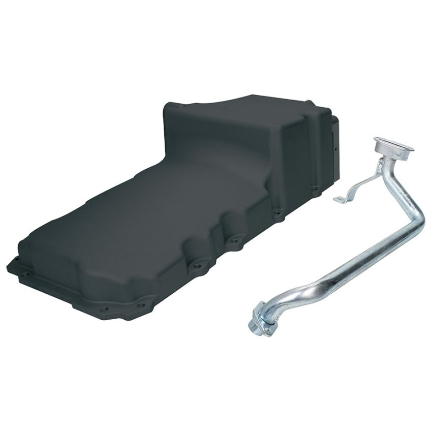 ALLSTAR PERFORMANCE ALL26241 LS Oil Pan Cast Alum Black