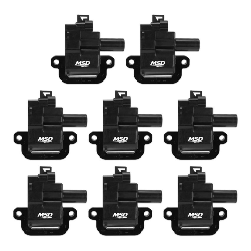 MSD IGNITION MSD826283 Coils GM 98-06 (LS1/6) 8-Pack  - Black