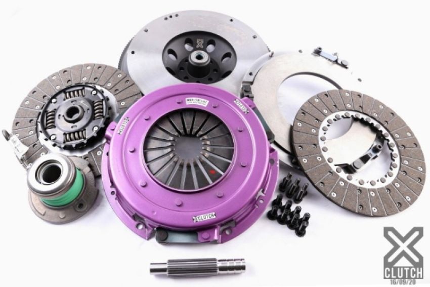 XCLUTCH XKFD27658-2A 18-24 Ford Mustang GT 5.0L 10.5in Twin Sprung Organic Clutch Kit