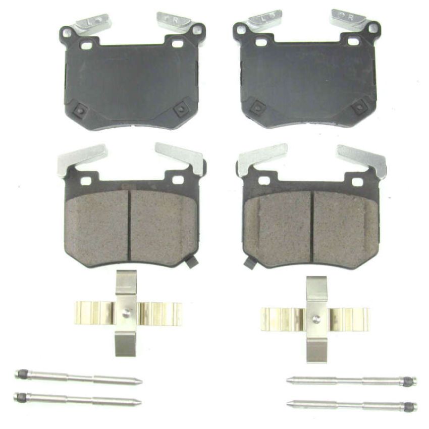 PowerStop 17-2144 PowerStop - Z17 Low-Dust Ceramic Brake Pads with Hardware