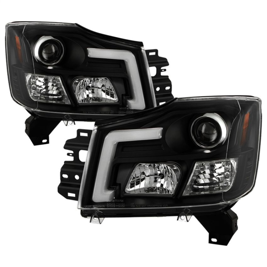 SPYDER 5088406 High-Power LED Module ( Low Beam ) Equipped Headlights - Black