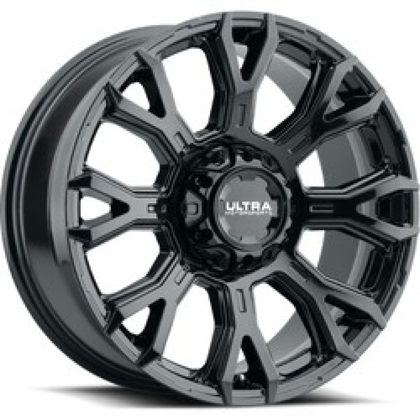 ULTRA 123Bk Scorpion Wheel 17X9 8X6.50 125.2 +12