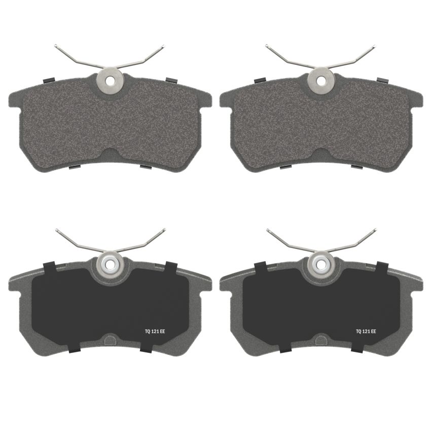 Wagner Brake MX886 ThermoQuiet Semi-Metallic Disc Brake Pad Set