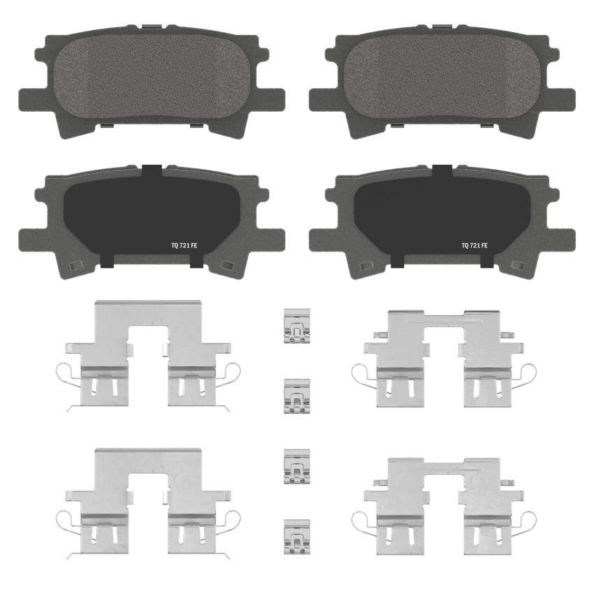 Wagner Brake PD996 ThermoQuiet Ceramic Disc Brake Pad Set