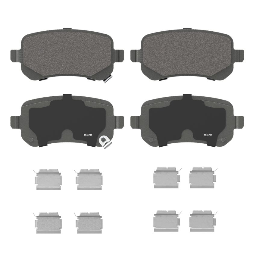 Wagner Brake QC1326 ThermoQuiet Ceramic Disc Brake Pad Set
