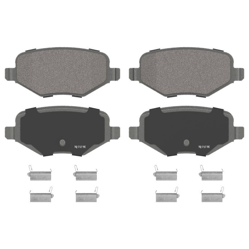 Wagner Brake QC1377 ThermoQuiet Ceramic Disc Brake Pad Set