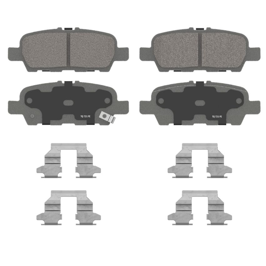 Wagner Brake QC1393A ThermoQuiet Ceramic Disc Brake Pad Set