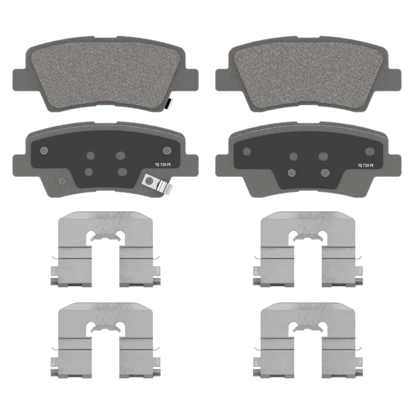 Wagner Brake QC1445 ThermoQuiet Ceramic Disc Brake Pad Set