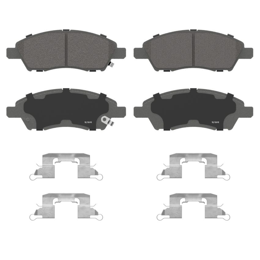 Wagner Brake QC1592 ThermoQuiet Ceramic Disc Brake Pad Set