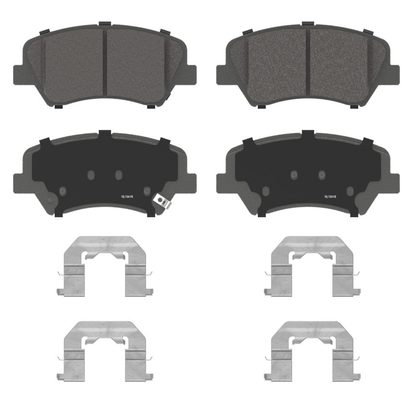 Wagner Brake QC1595 ThermoQuiet Ceramic Disc Brake Pad Set