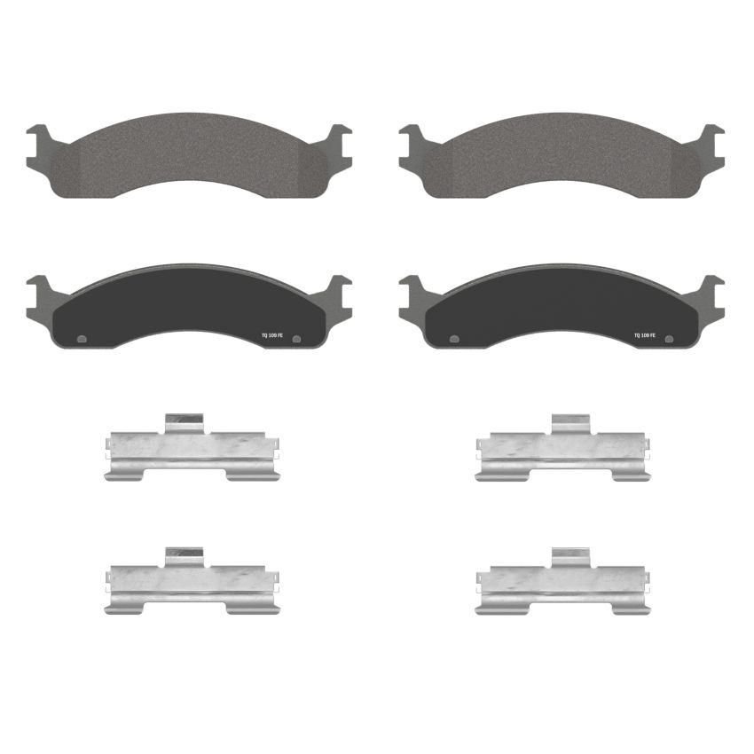 Wagner Brake QC655 ThermoQuiet Ceramic Disc Brake Pad Set