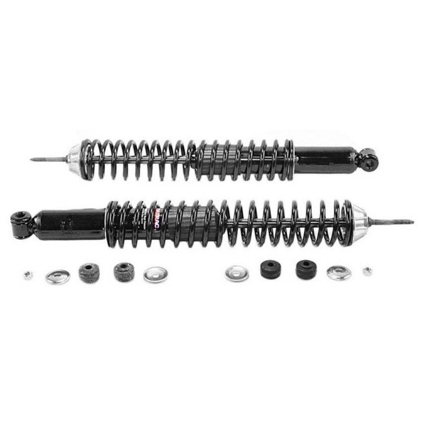 Monroe Shocks & Struts 58625 Load Adjusting Rear Suspension Shock Absorber and Coil Spring Assembly Pack of 2