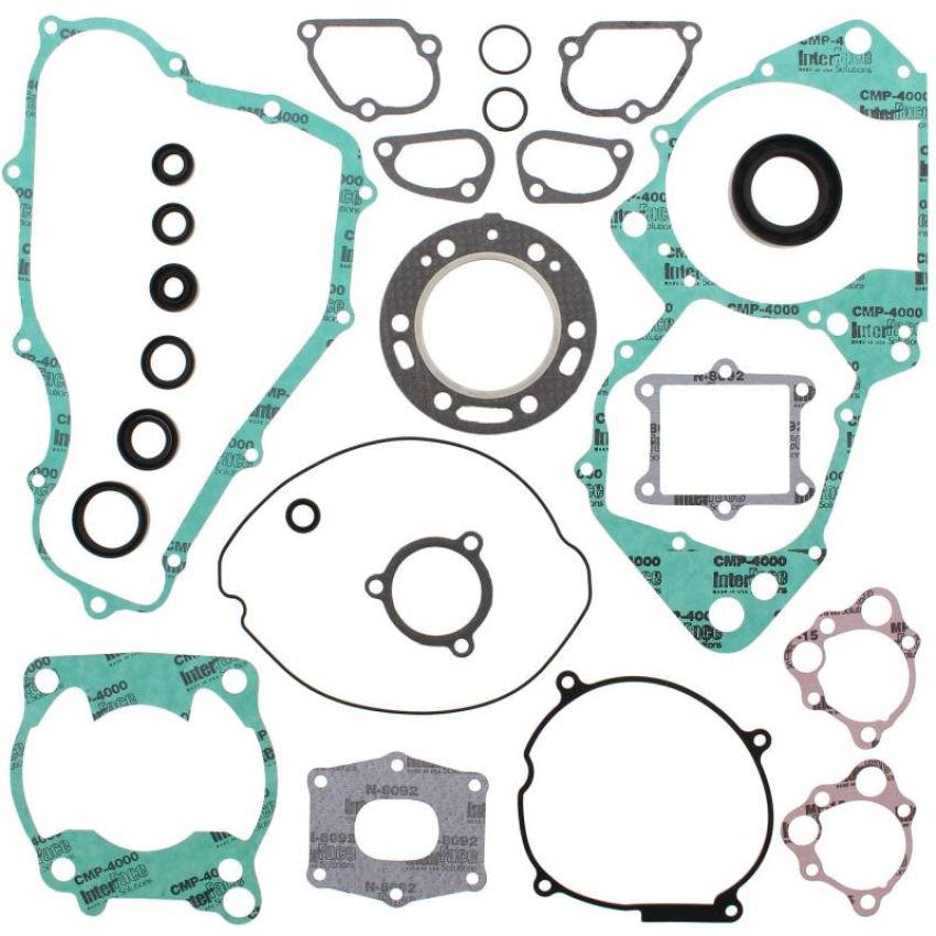 Vertex Pistons 811256 Vertex Gaskets 1988 Honda CR250R Complete Gasket Kit w/ Oil Seals
