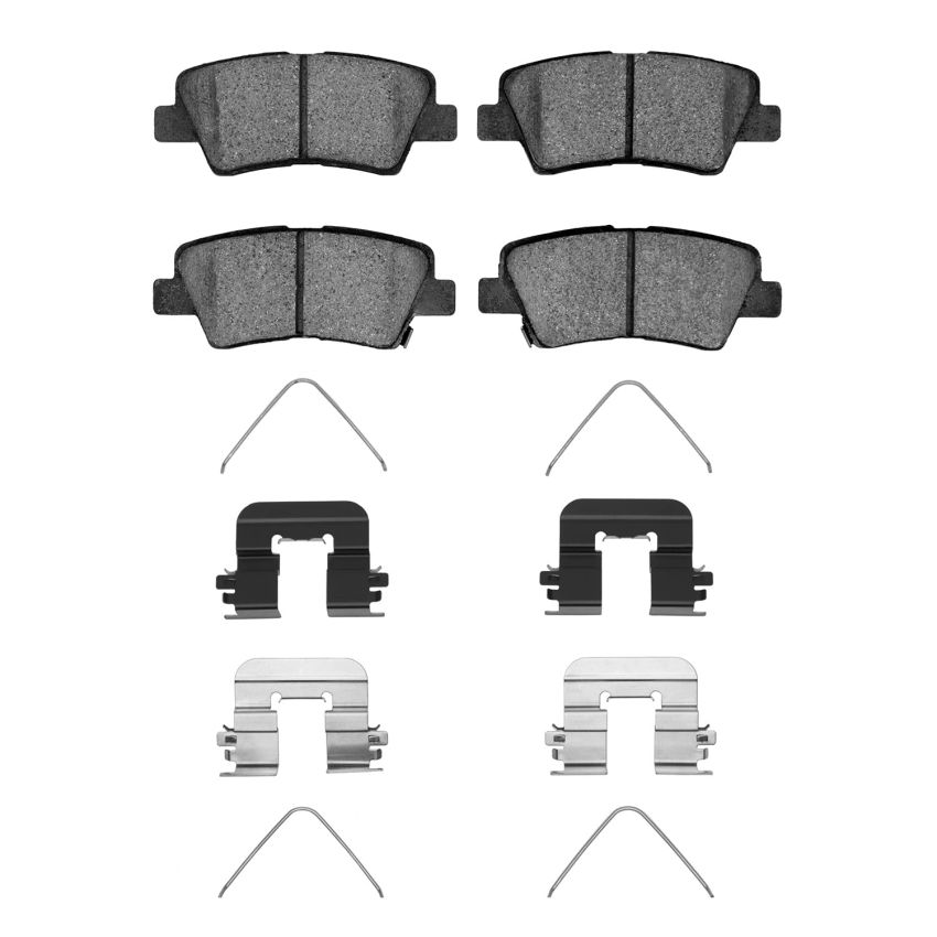 Dynamic Friction 1551-1813-01 Brake Pad Kt