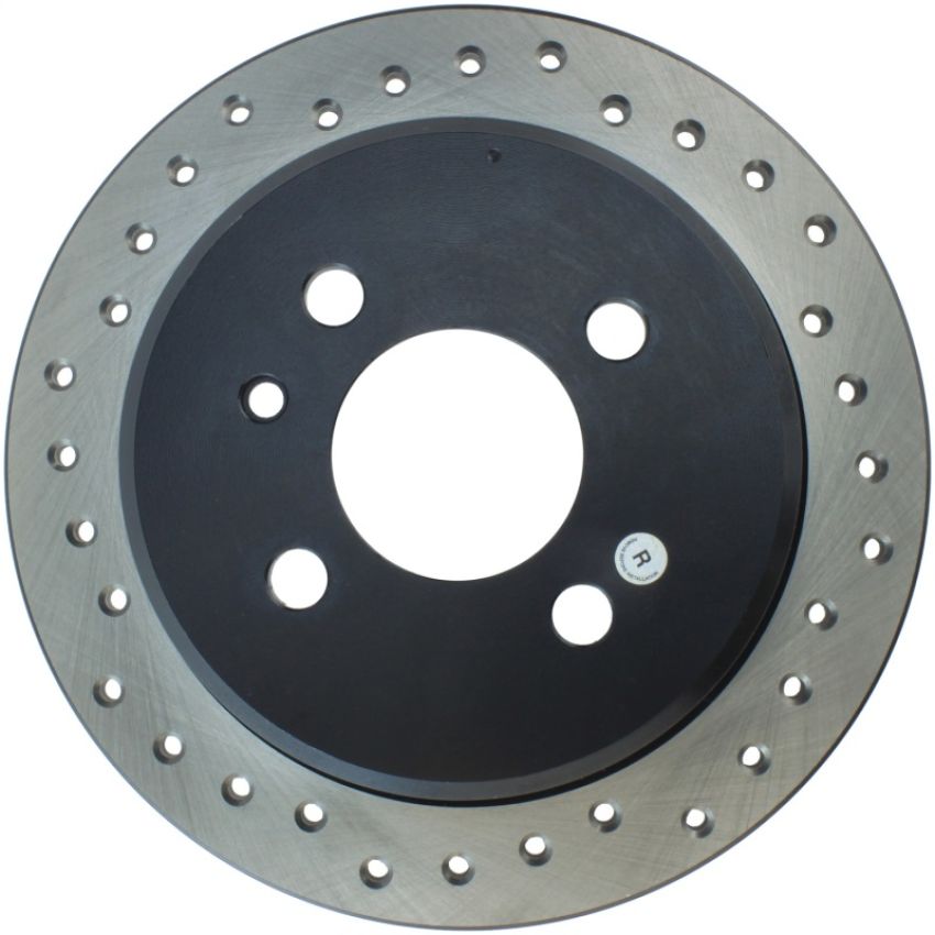 Stoptech 128.34019R Drilled Sport Brake Rotor