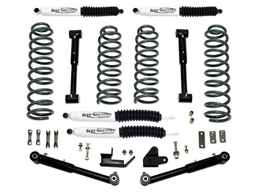Tuff Country 43902KH 92-98 Jeep Grand Cherokee 3.5in Lift Kit EZ-Flex (SX6000 Shocks)