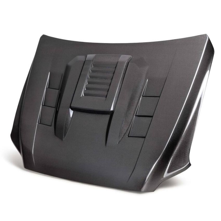 Seibon HD24TYTA-TS 2024 Toyota Tacoma TS-Style Carbon Fiber Hood