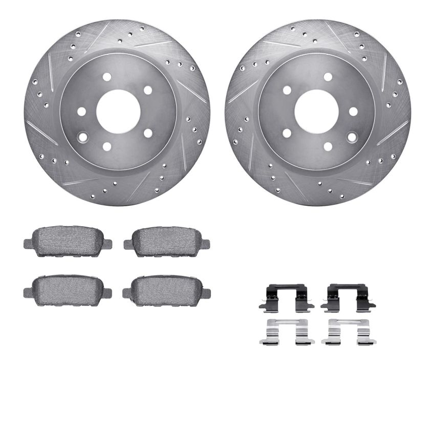 Dynamic Friction 7612-67003 Rotor Kit