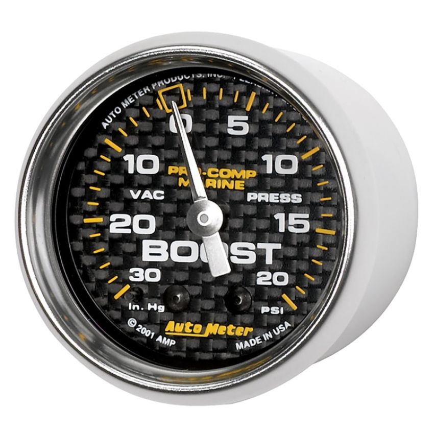 AutoMeter 200774-40 GAUGE, VAC/BOOST, 2 1/16
