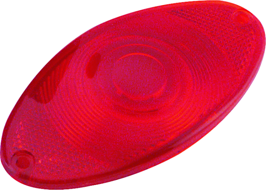 Bikers Choice 490175 Cat Eye Taillight Replacement Lens Red