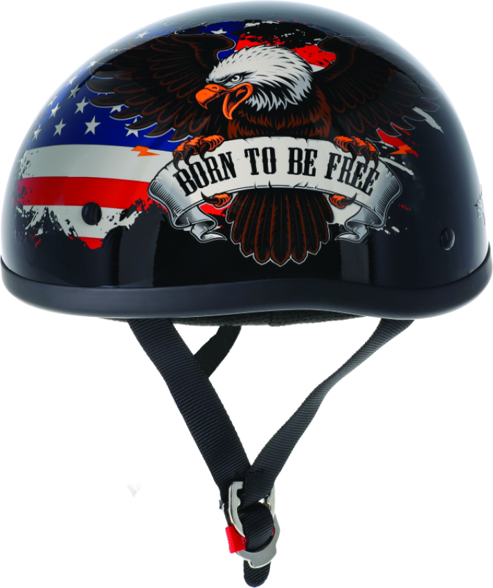 Skid Lid 649532 s Freedom Eagle Original Helmet - Medium