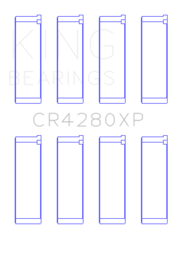 King Subaru WRX/STi EJ20/EJ22/EJ25 48mm Rod (Size +0.5) Performance Rod Bearing Set