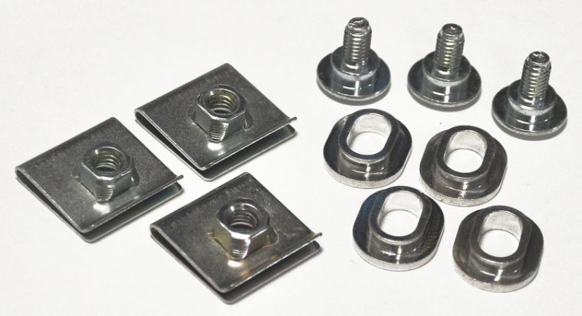 Cycra 1CYC-0440-00 14-18 YZF Yamaha Shroud Hardware Kit - Silver