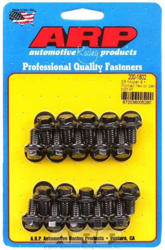 ARP ARP200-1802 SBM Oil Pan Bolt Kit