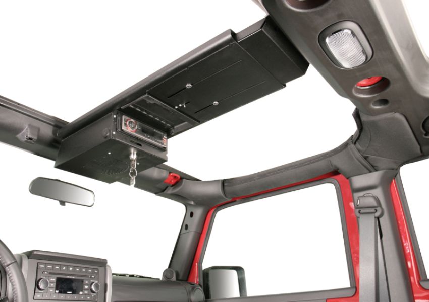 Tuffy Products 142-01 Tuffy Jk Overhead Console- Blk- 2007+ Jk Wrangler